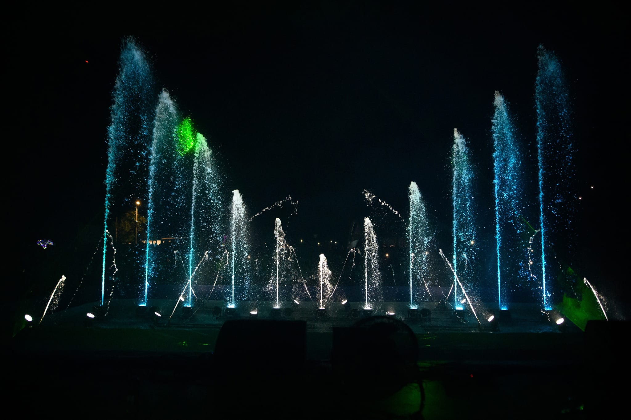 dancing fountains